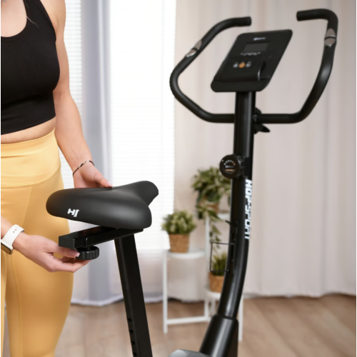 Велотренажер  Hop-Sport HS-4000H Grant black/gold - фото №12